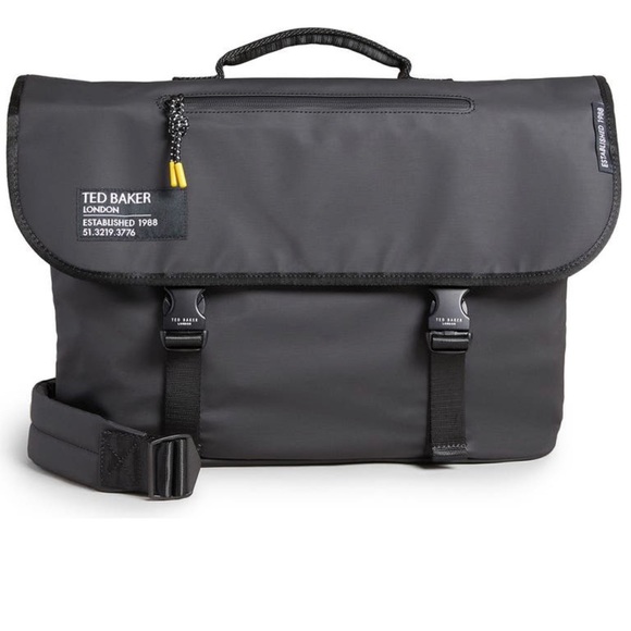 NEW!! Ted Baker Strole Rubberized Satchel - Picture 1 of 17